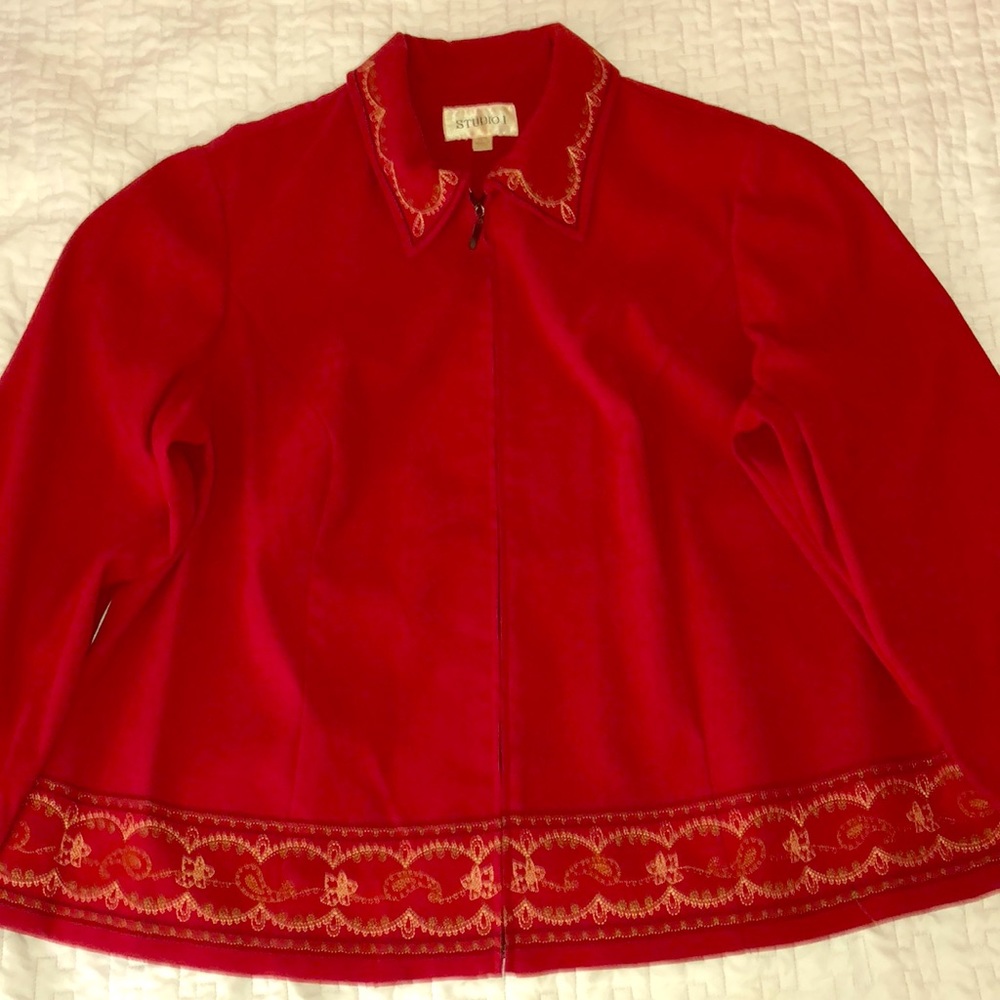 Beautiful red blazer